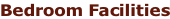 Bedroom Facilities